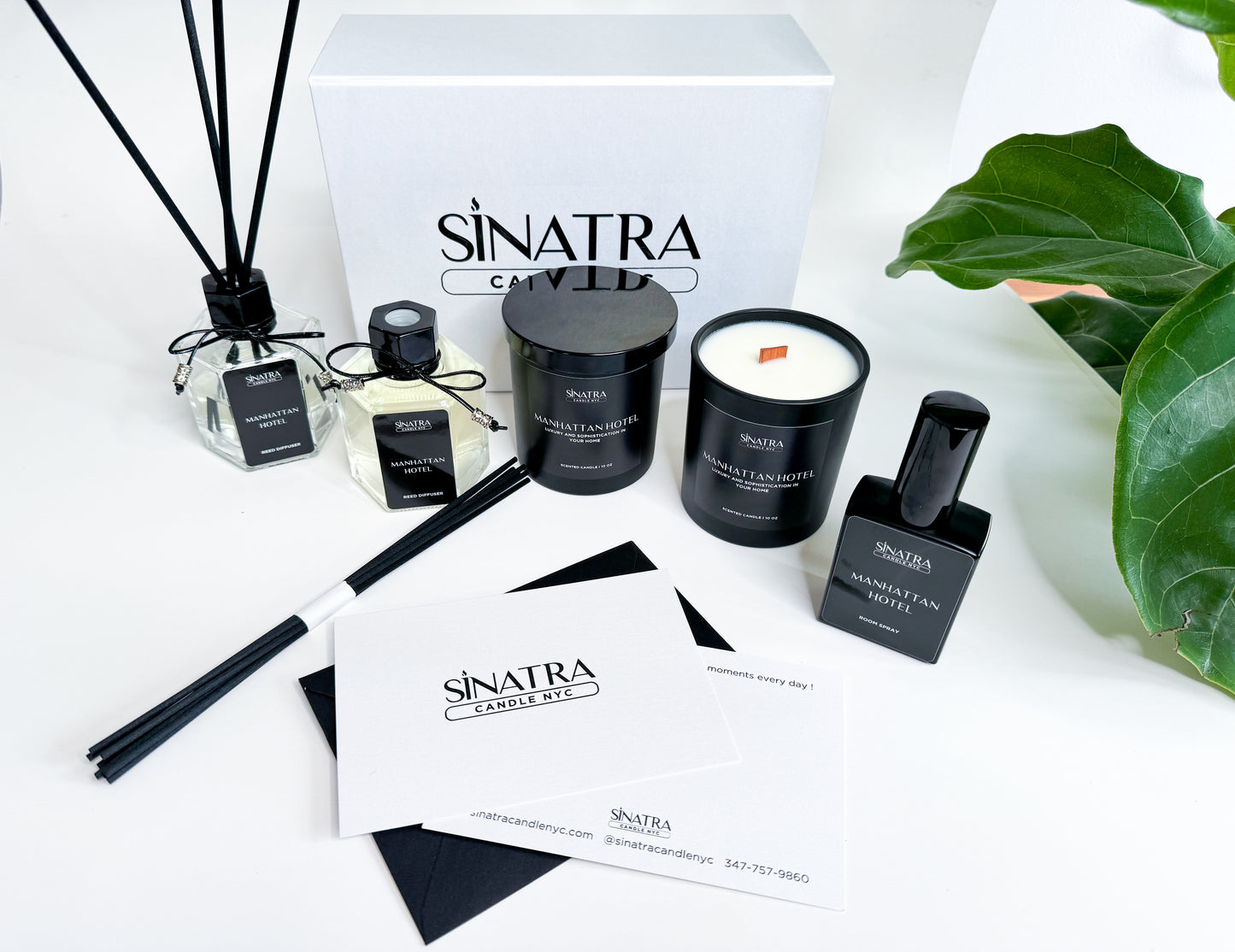 Sinatra Candle SET - Gift Luxury box