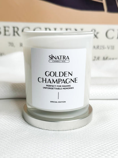 Scented Candles - Golden Champagne